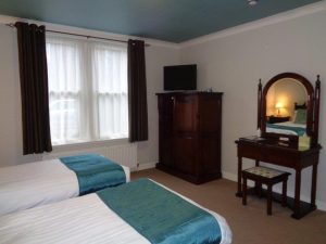 Twin Bedroom Bed and Breakfast Accommodation at Hamilton House Dumfries