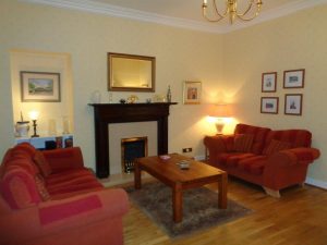 Lounge at Hamilton House Dumfries guest house bed and breakfast accommodation